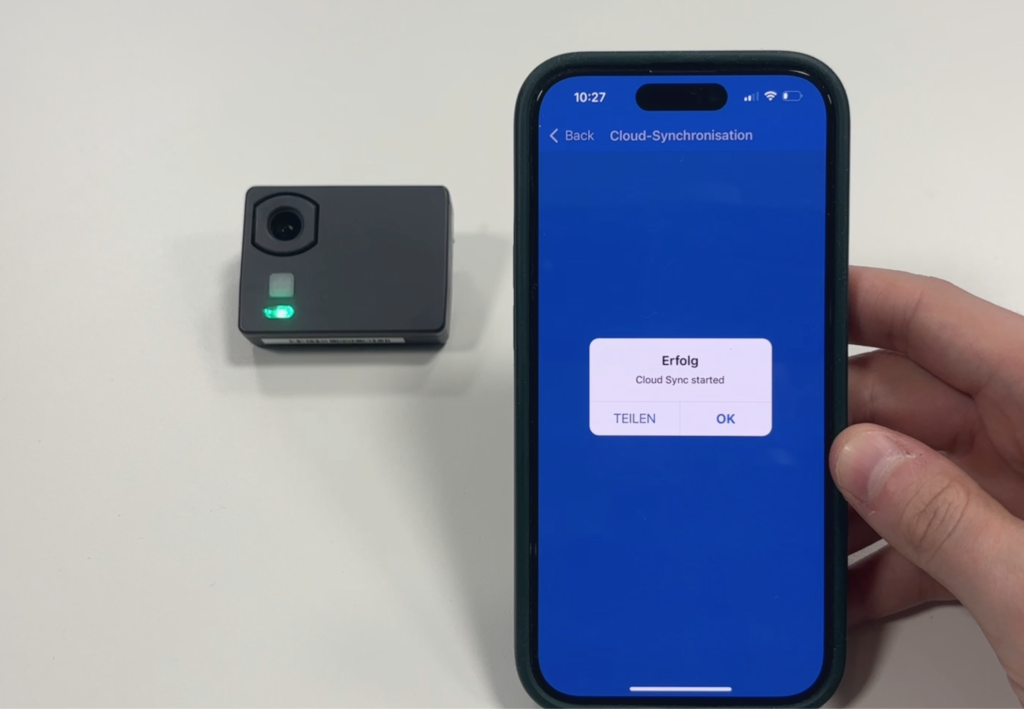 WIFI Verbindung der Kamera sicherstellen